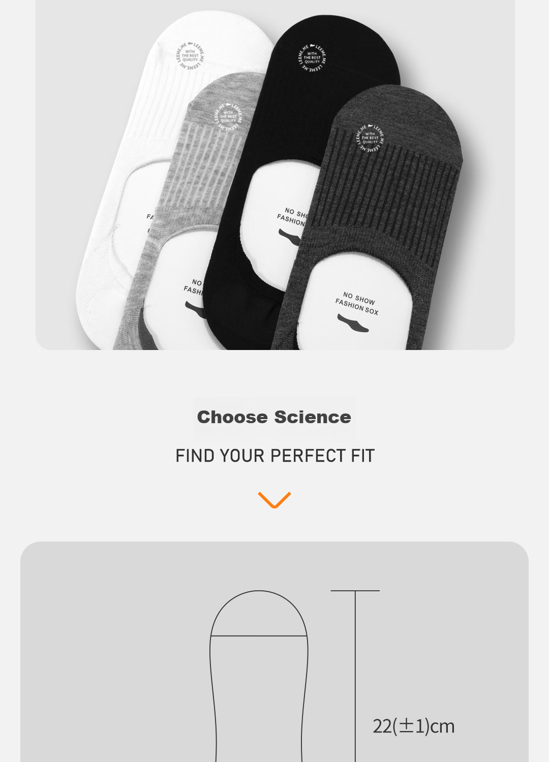 Limi [Deodorizing And Antibacterial] Men's Socks, Autumn Anti-Odor Invisible Boat Socks, Sweat-Absorbing Breathable Men's Socks, Short Socks for Me 8