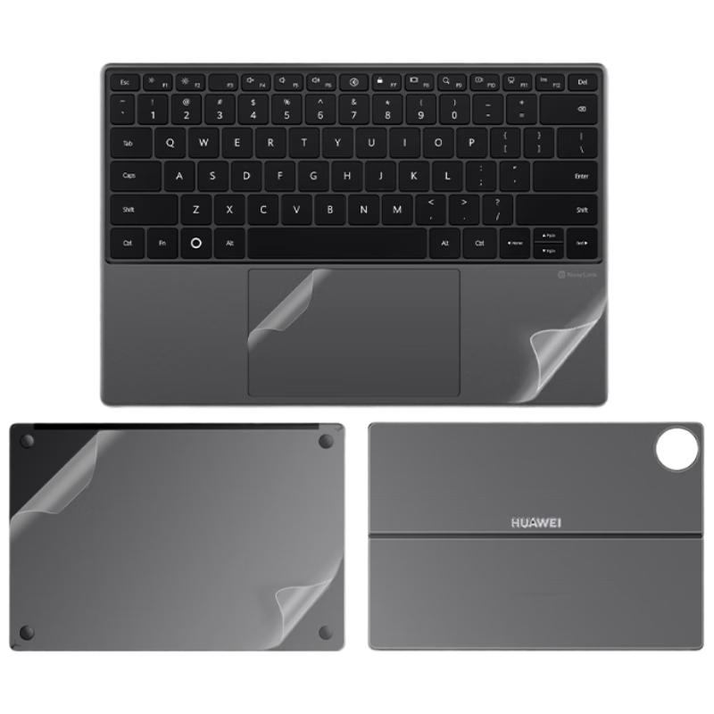 Jiasu Compatible Magnetic Keyboard Sticker for Huawei MatePad Pro 2025 (Non-Star Flash Version), 13.2-Inch Tablet Frosted Keyboard Protective Film, Body Sticker