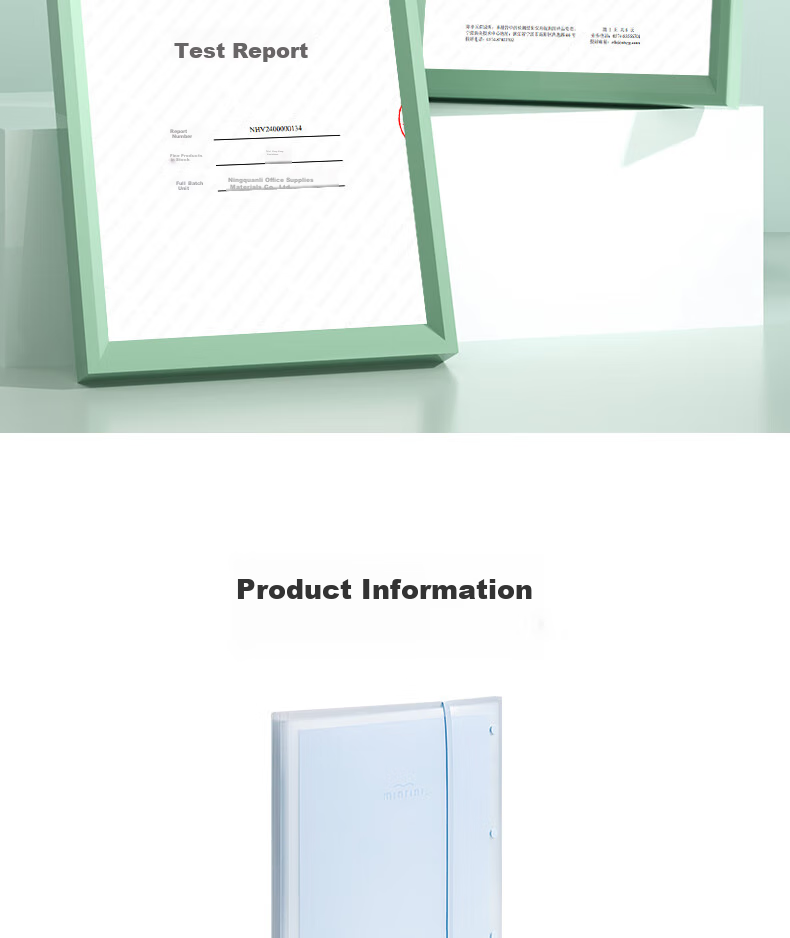 Deli A3/60-Page Document Folder, Exam Paper Storage Bag, Homework Organizer, Certificate Holder, File Folder, Product Inspection Report Organizer, Sheet Music Folder, Elementary to High School PQ12-60 Blue 13