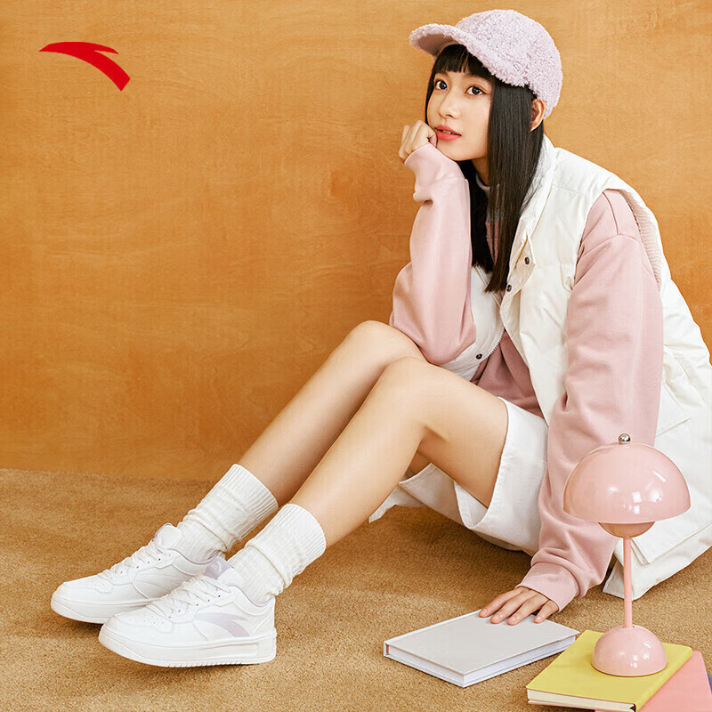 ANTA Lightweight | Comfortable Canvas Shoes for Women, Breathable Summer Sneakers for Couples, Thick-Soled Wear-Resistant Height-Increasing Casual Shoes