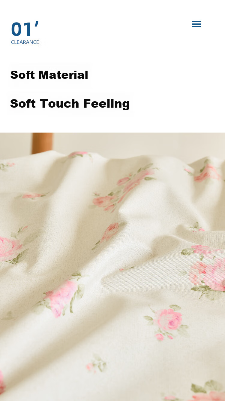 MEIWA Waterproof, Oil-Proof, And Heat-Resistant Rectangular Tablecloth for Coffee Table, Dining Table Mat, Table Cover, 137*180cm, Rose 3