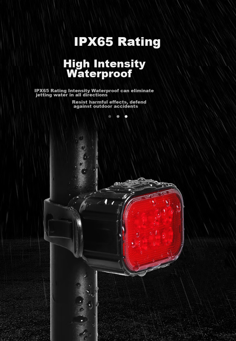 FOREVER Night Riding Light Mini High-Intensity Flashlight with Adjustable Brightness, USB Rechargeable, Waterproof, for Bicycle Mountain Bike, Adult And Children Cycling Equipment Accessories Front Light 4