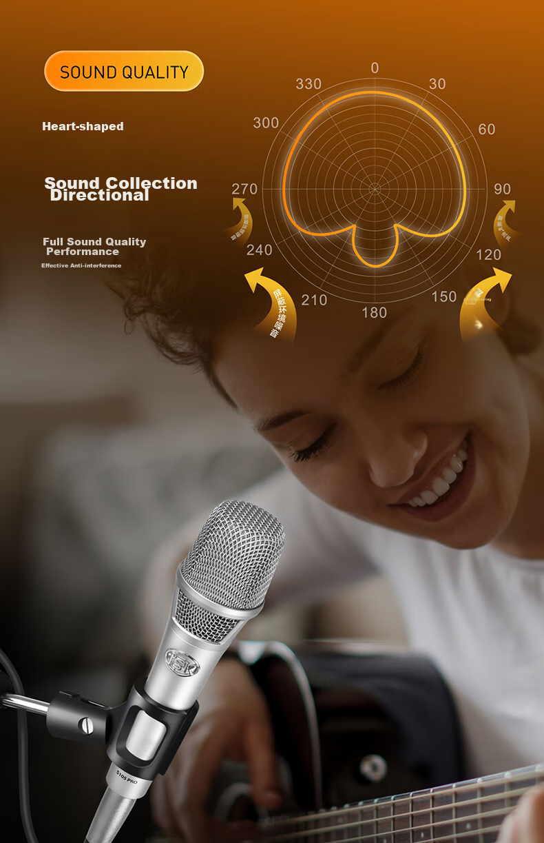 ISK S105 PRO Condenser Microphone Kit for Mobile Phone Live Streaming, Computer, Douyin, Kuaishou, Universal for Streamers, Singing, Quanmin K Song, Recording, Live Broadcasting Equipment Complete Set with Microphones 8