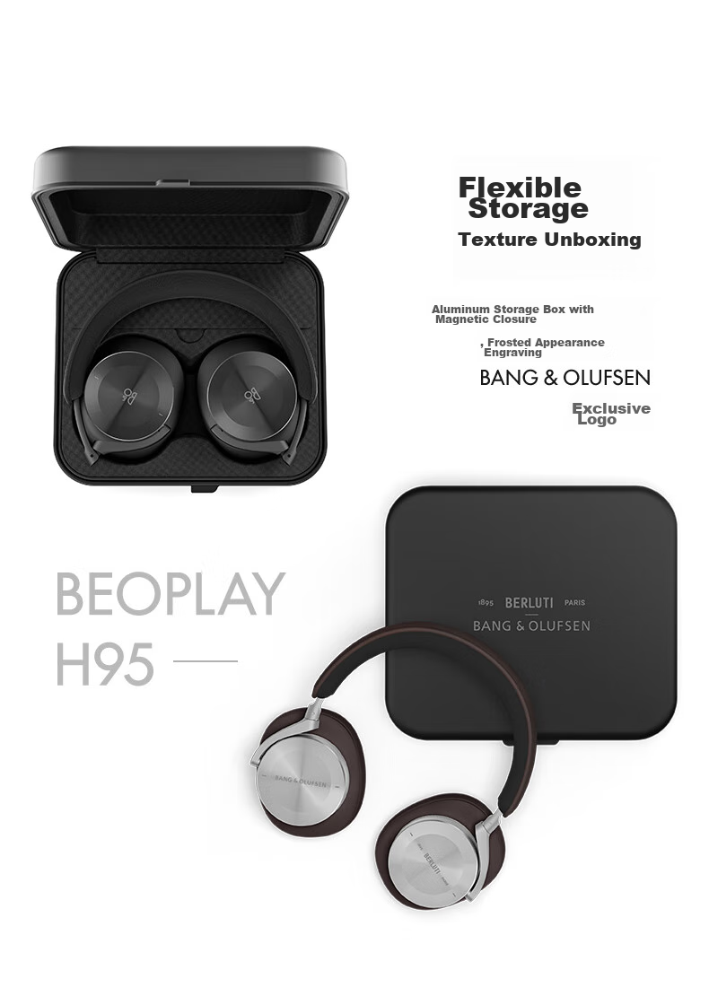 B&O Beoplay H95 Wireless Bluetooth Headphones, Over-Ear Active Noise Cancelling Earphones, B&O Gaming Headset, Gold Color, Mid-Autumn Festival Gift [Gong Jun Endorsed] 9