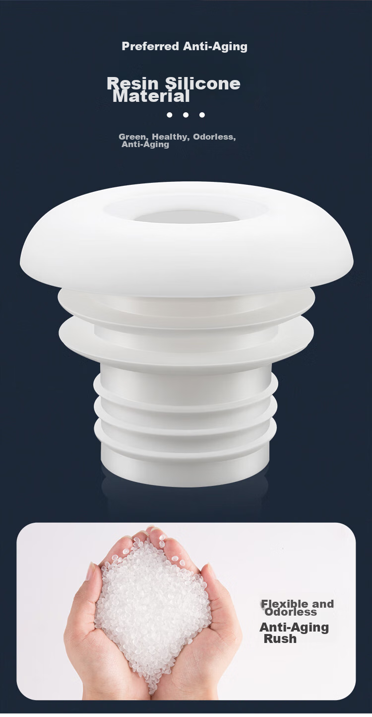 Larsd Silicone Drain Pipe Seal Ring, Odor-Proof Seal Plug, Bathroom Cabinet Drainage Pipe Anti-Odor Device Sealing Plug 10