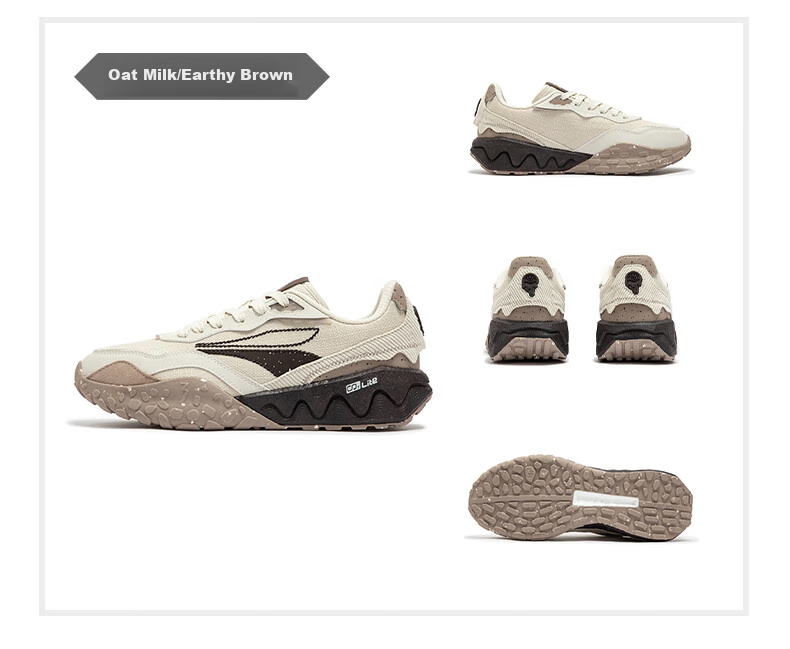 361° Men's Sports Shoes, Suobing 2 Spring And Summer Breathable Retro Thick-Soled Casual Dad Shoes for Men, 672446763 49