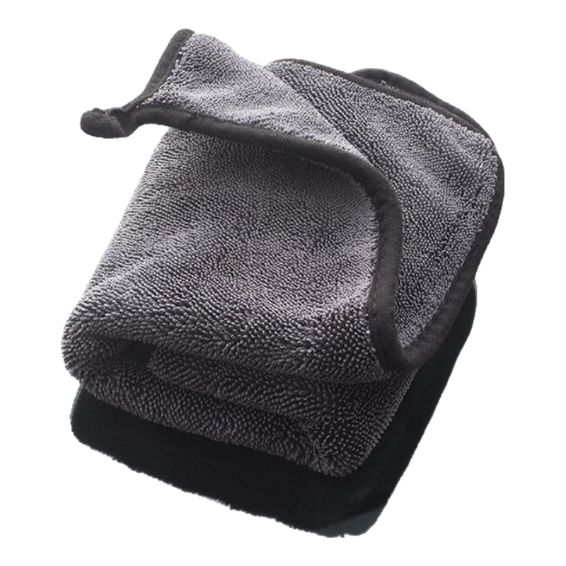 JPLAYER Car Wash Towel, Small Braid Cloth, Absorbent Cleaning Cloth for Cars, Specialized for Housekeeping And Car Glass Cleaning, 40*40CM, 2 Pieces