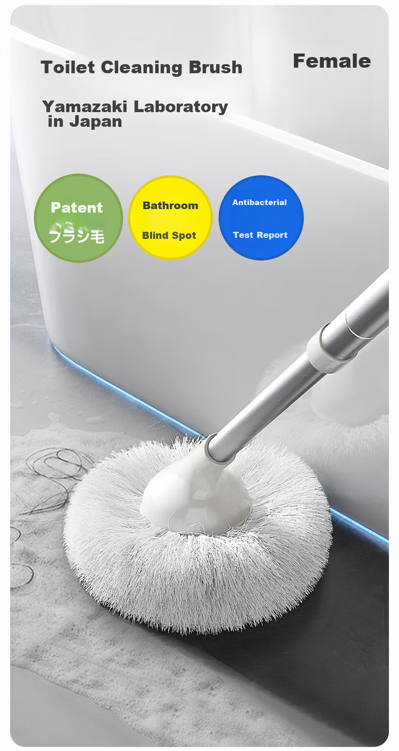 CONDOR Japanese Toilet Floor Brush Bathroom Long Handle Cleaning Brush Floor Scrubber Toilet Brush Gap Brush Tile Cleaning Tool 2