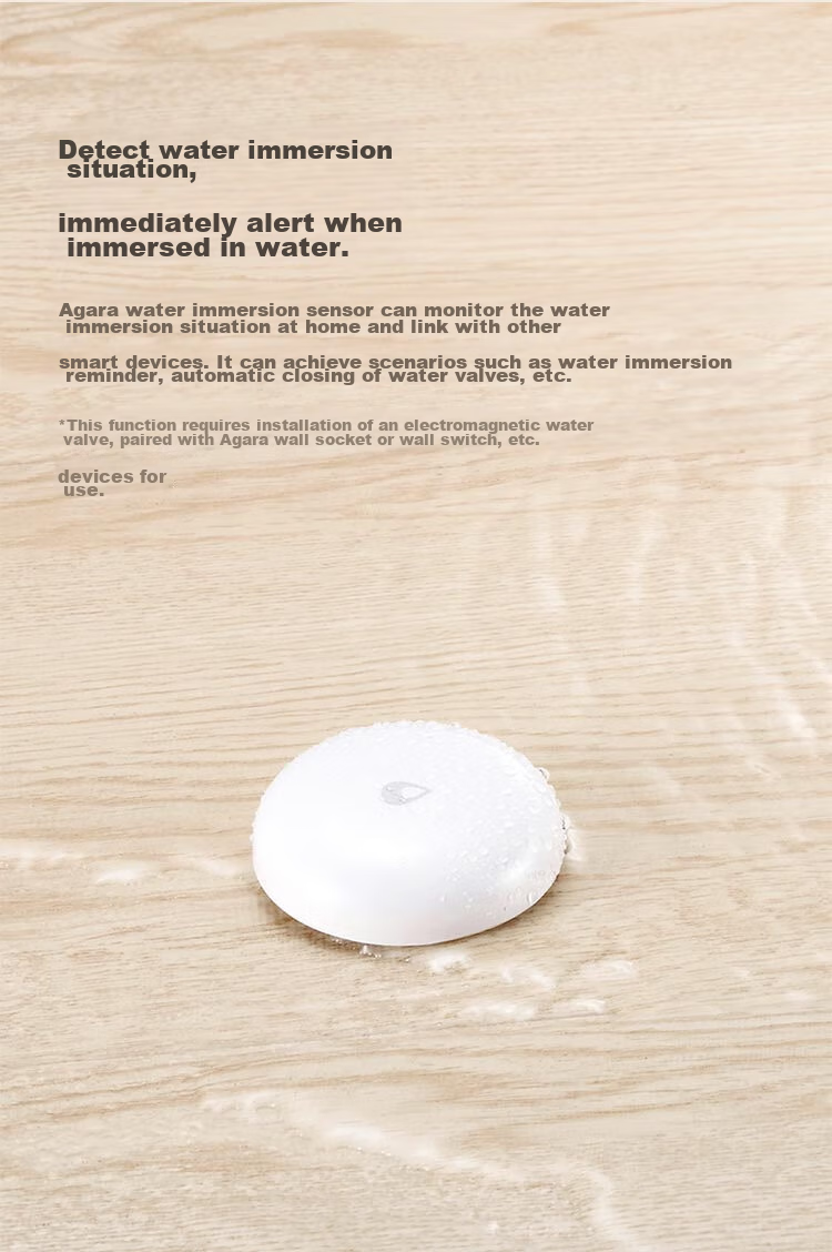 Aqara Water Leak Sensor, Water Detection Alarm, Mijia HomeKit Linkage Gateway, 2-Year Battery Life 5