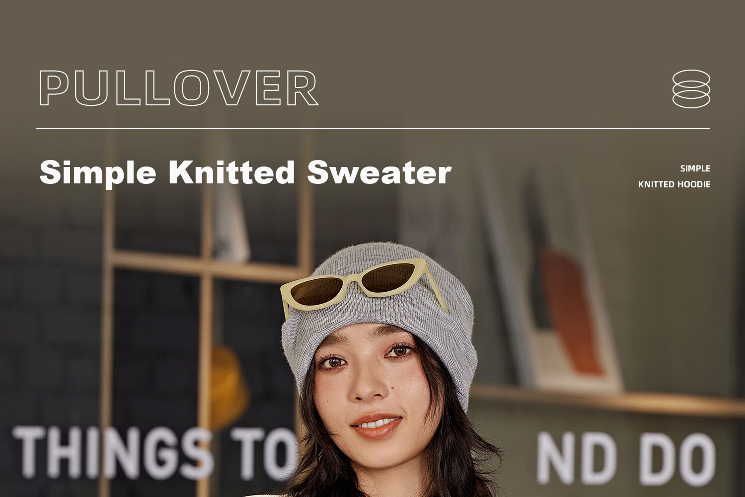Kappa Knitted Pullover Sweater for Women, 2025 New Round Neck Top, Sports Long-Sleeve Sweatshirt for Men, K0EW2WT93P 1