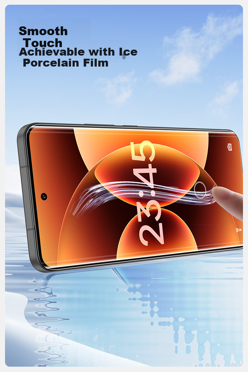 Shanmo [New Device Screen Protector Choice] Tempered Glass Soft Film for Xiaomi 17 Pro Max And 17 Ultra, Universal Xiaomi Full Coverage HD Anti-Fingerprint Wear-Resistant 1 Piece 8