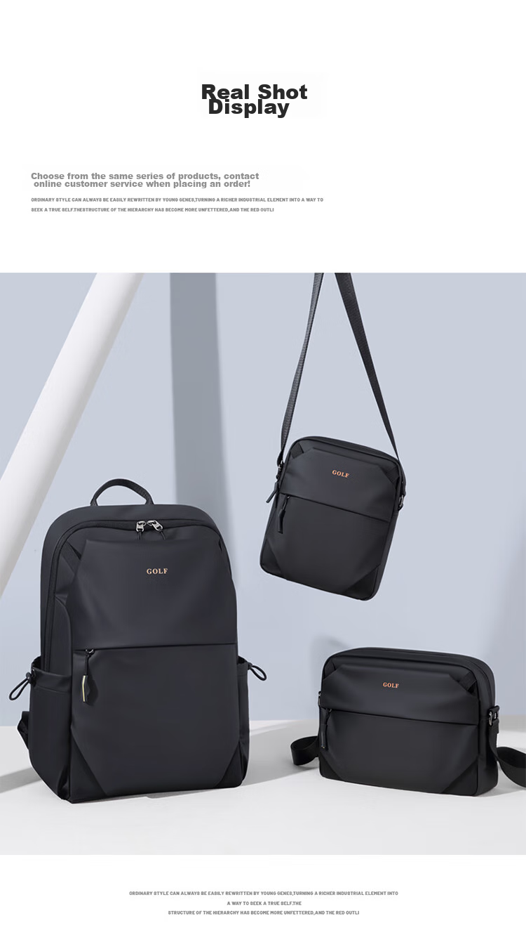 GOLF Shoulder Bag, Casual Crossbody Bag for Men And Women, Lightweight Versatile Handbag, Trendy Phone Pouch, Sports Bag 21