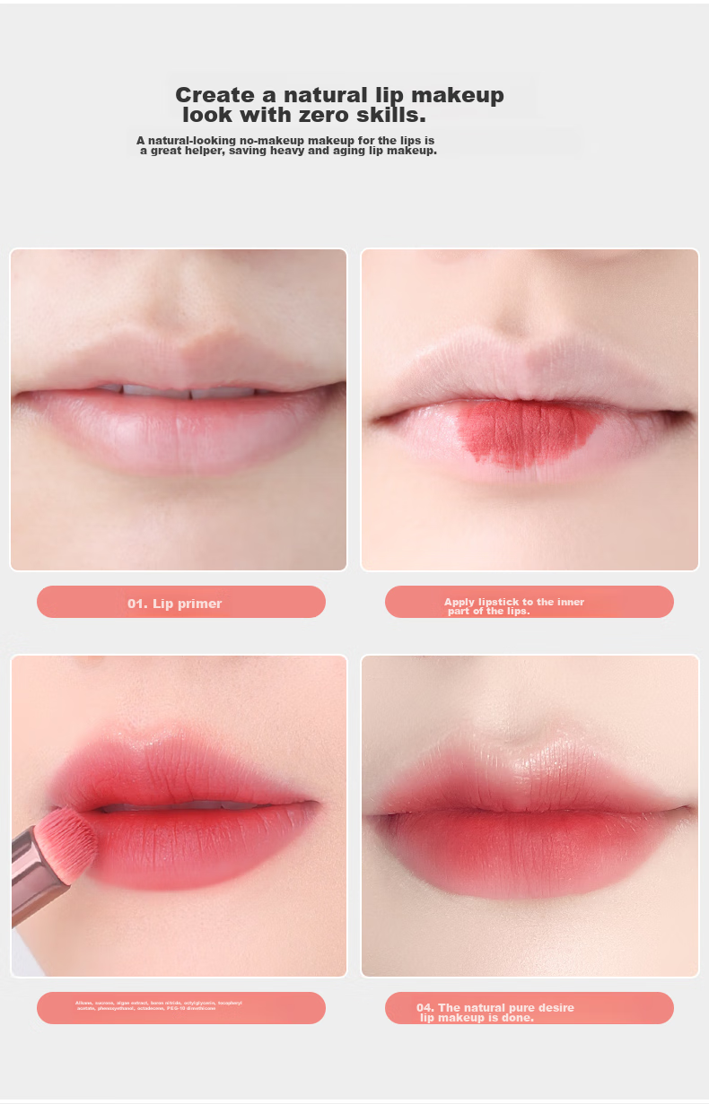 Goood Mini Mallet Blending Lip Brush, Lipstick Brush, Round Concealer Brush (2-Piece Set), Cangzhou Makeup Brushes 11