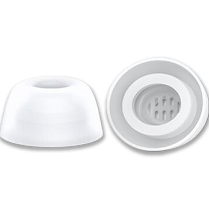 Masentek ES21 Earphone Tips, Compatible with Huawei FreeBuds Pro Bluetooth Headphones 2/3/4/7i, HUAWEI Replacement Silicone Tips, Anti-Slip And Anti-Drop, White Large, 1 Pair