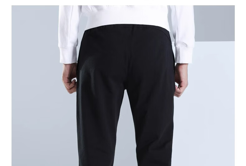 Li-Ning Pants, Summer Men's Ice Silk Quick-Dry Sports Trousers, Running Fitness Breathable Thin Pants, Loose Casual Jogger Long Pants XL 27