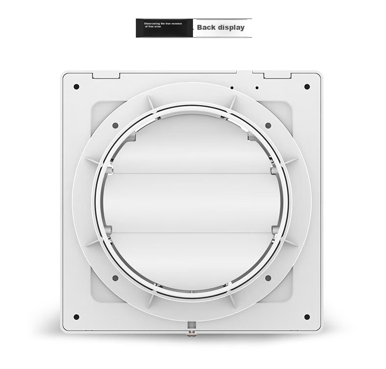 Nedfon APC15-2S Wall-Mounted Exhaust Fan, 6-Inch Round Hole Ventilator, Bathroom Air Exchanger, Window And Wall Kitchen Exhaust Fa 15