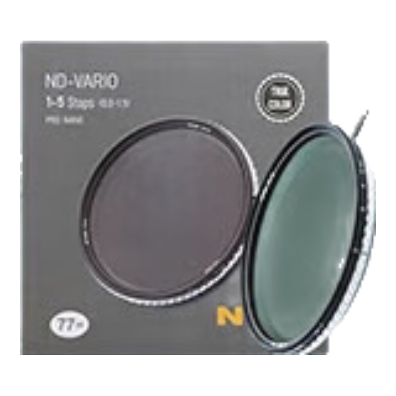 NiSi Adjustable ND Filter, True Color VND 1-5 Stops, 55mm Variable ND Filter, Color Preservation Adjustable ND Filter for DSLR And Mirrorless Cameras, Video And Portrait Photography