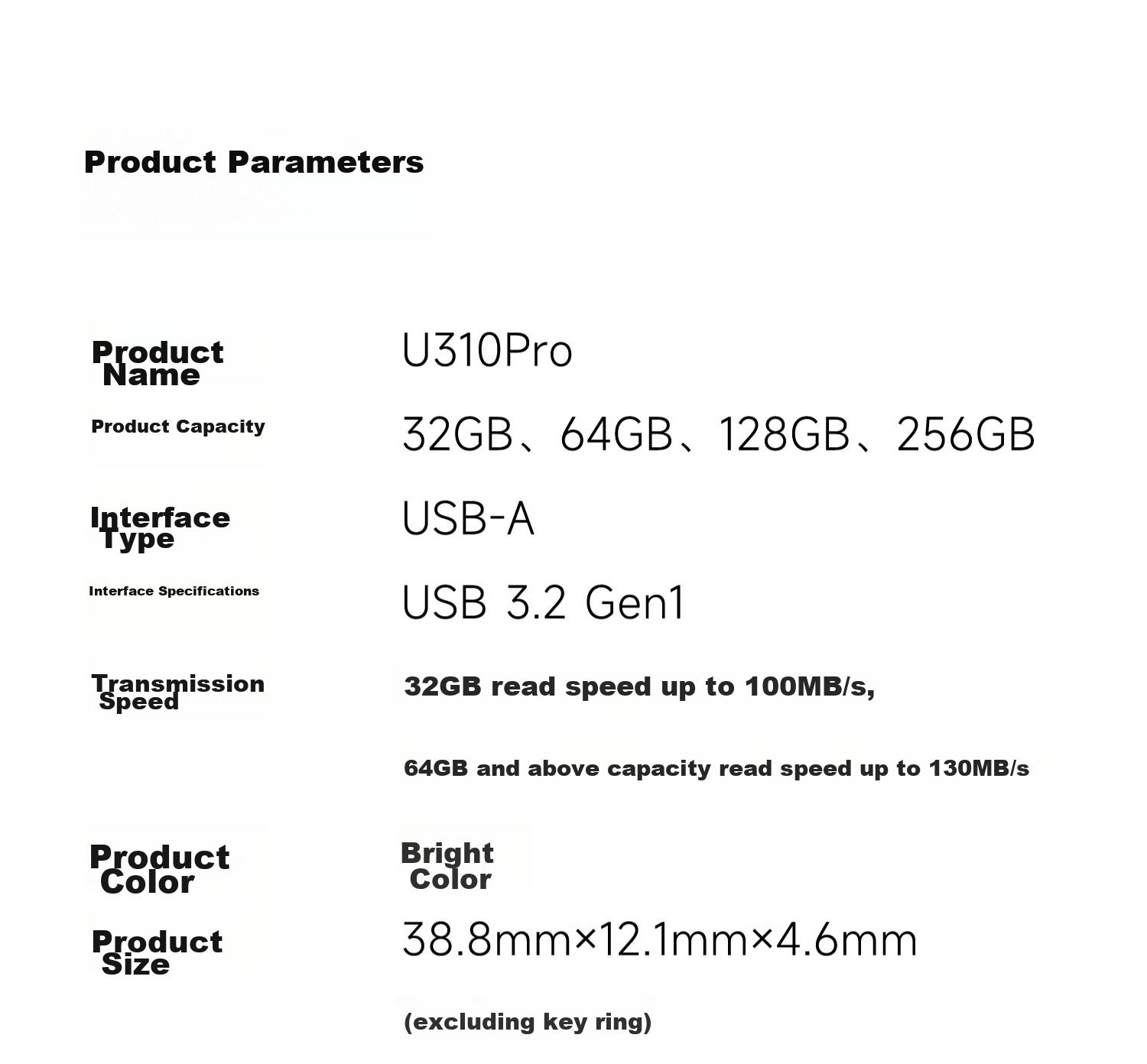 Aigo 256GB USB3.2 Flash Drive, Newly Upgraded Read Speed 150MB/s, High-Speed Read And Write Flash Drive U310 Pro Metal Flash Drive for Study And Office, Compatible with Computers, Dustproof And Waterproof 25