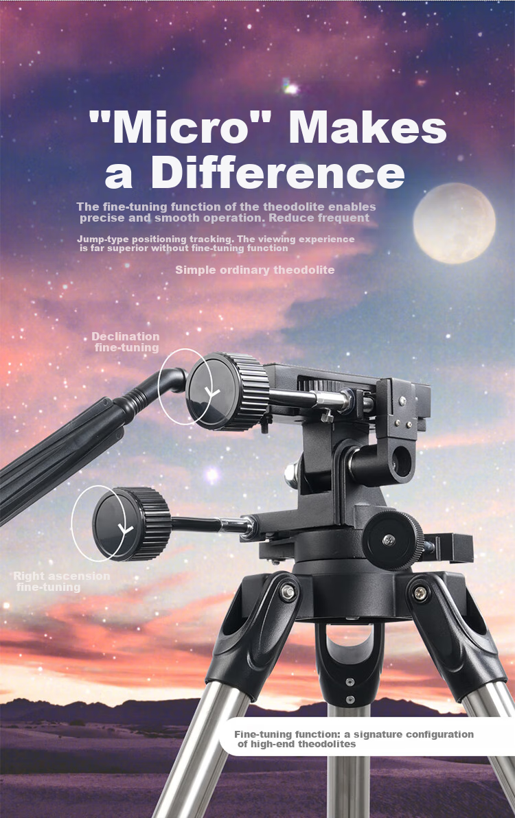 Celestron 80AZ High-Definition High-Power Astronomy Telescope for Stargazing Professional Deep Space Astronomy Student Science Gift 8