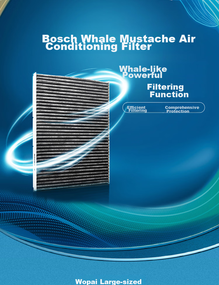 BOSCH Activated Carbon Air Conditioning Filter 5203 for Hyundai Tucson, Elantra, Lingdong, Fiesta, Ix35 / Kia Sportage, Qianchi 3 2