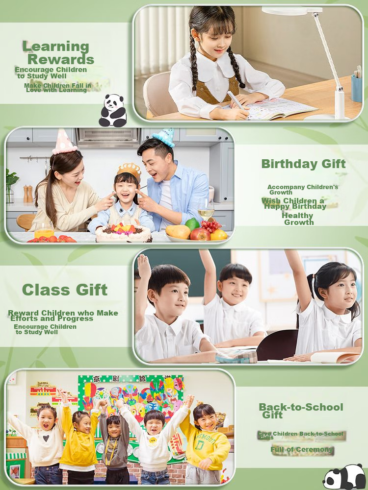 Shuxing Panda Stationery Set, Back-To Gift Pack, Graduation Present, Teacher Gift, Birthday Present for Boys And Girls, Complete Children's Gift Collection, Elementary School Student Children's Day Gift 4
