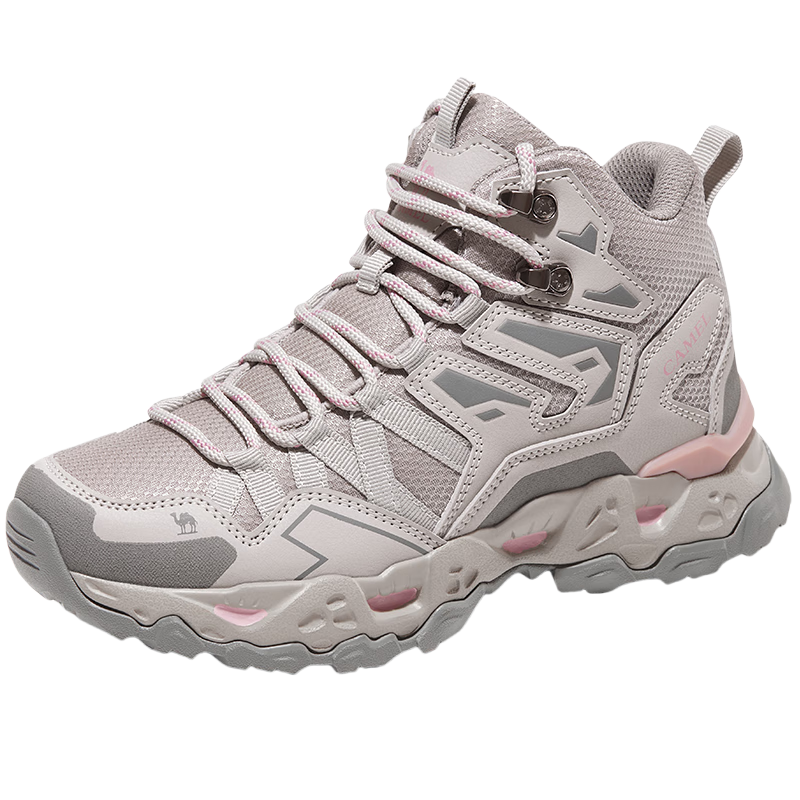 CAMEL Autumn And Winter [Kunlun Mountain] Hiking Shoes, Water-Resistant, Non-Slip, Outdoor High-Top Trekking Shoes, Professional Climbing Sports Shoes