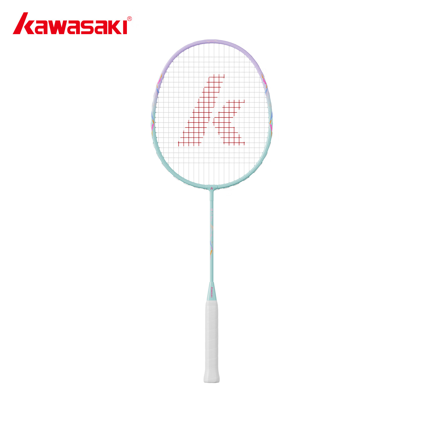 KAWASAKI Kids Badminton Racket Sugar Blade MINI Beginner Practice Racket Durable Ultra-Light Entry-Level Essential for Elementary Students