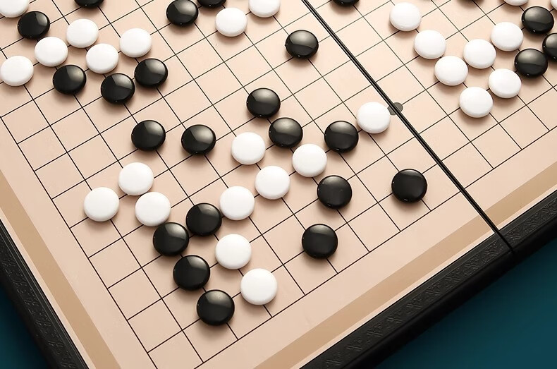 M&G Go And Gomoku Magnetic Folding Chess Board for Adults And Children, Large Magnetic Folding Camping Board APK959C7 9