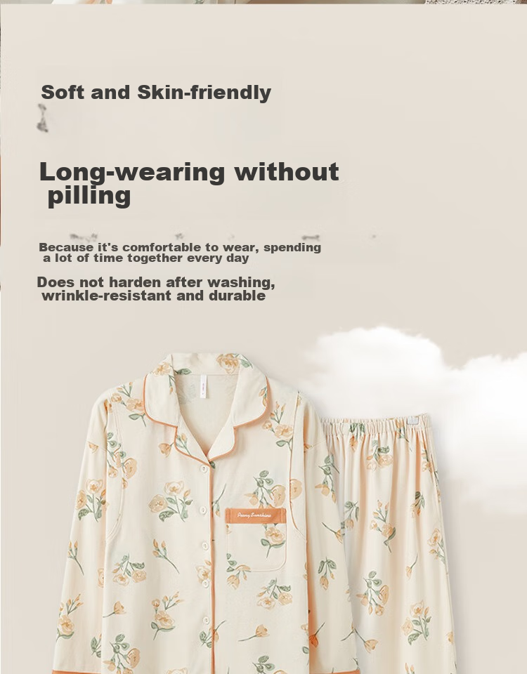 JOYNCLEON Maternity Pajamas, Soft And Breathable for Spring And Summer, Nursing Wear for Pregnant Women, Postpartum Loungewear, XL Jyz62756 10