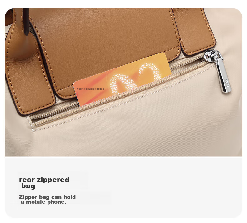 Laifu Lightweight Simple Dumpling Bag Large Capacity Water-Resistant Canvas Crossbody Shoulder Bag Practical Gift Birthday Present 17