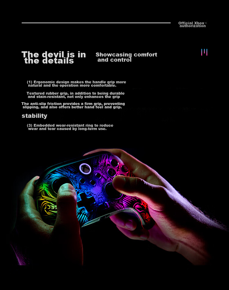 PowerA Microsoft Xbox Authorized Wireless Xbox Elite Controller, Xbox Gamepad, FusionPro Controller for PC/Xbox, Adjustable Hall Effect Joysticks, RGB Lighting Effects 10