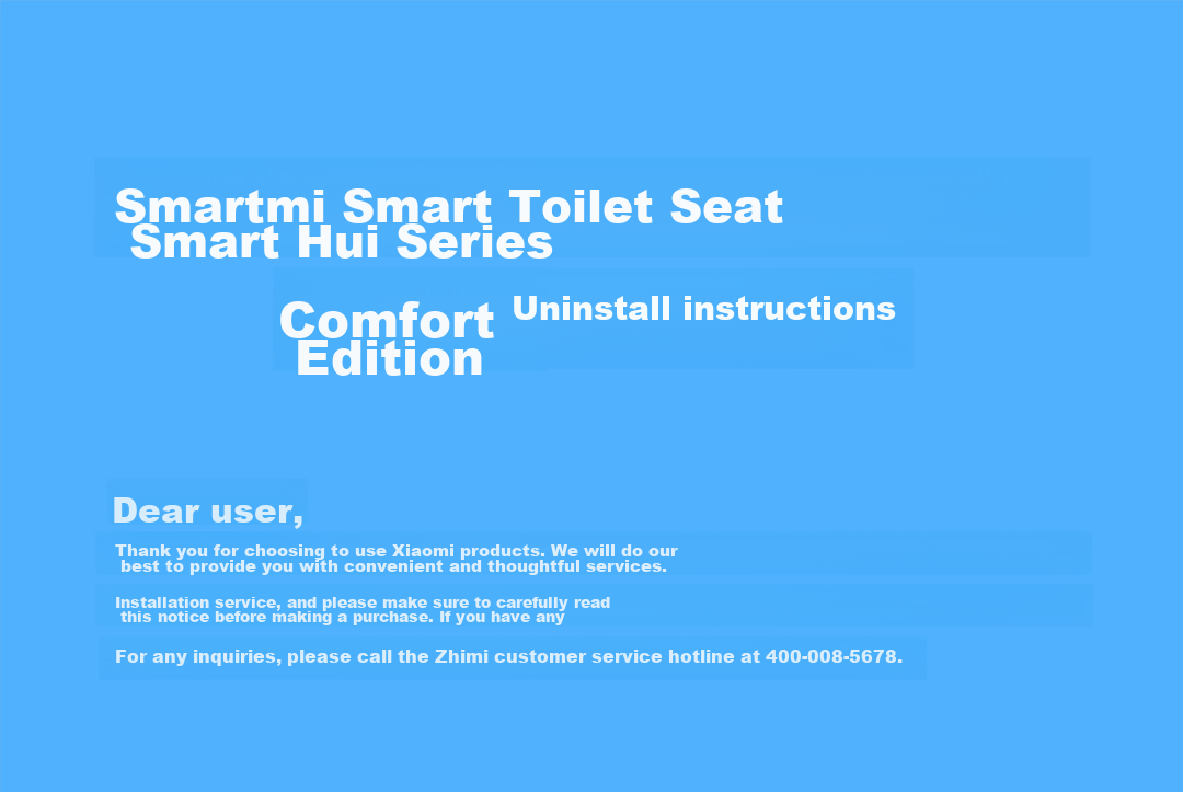 SMARTMI 2Pro Sensor Smart Toilet Seat with Warm Air Drying, Heating, Automatic Sensor, Antibacterial Toilet Cover 30