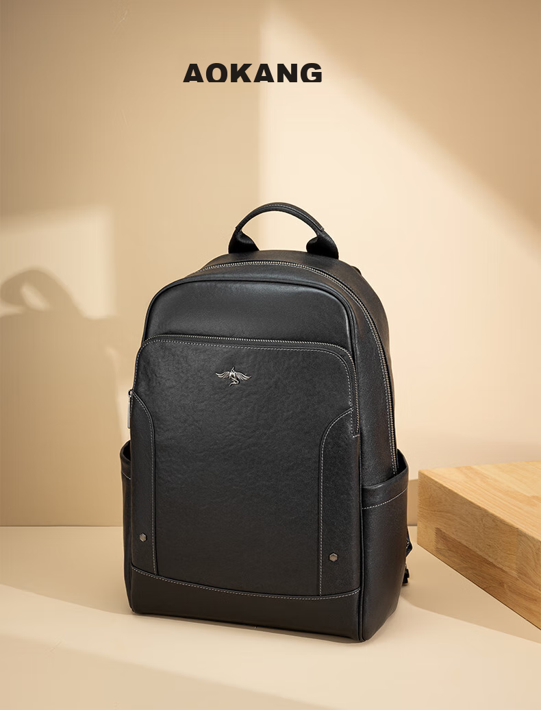 Aokang Men's Backpack, Laptop Bag, School Bag, Business Commuter Bag, Birthday Gift for Husband 2