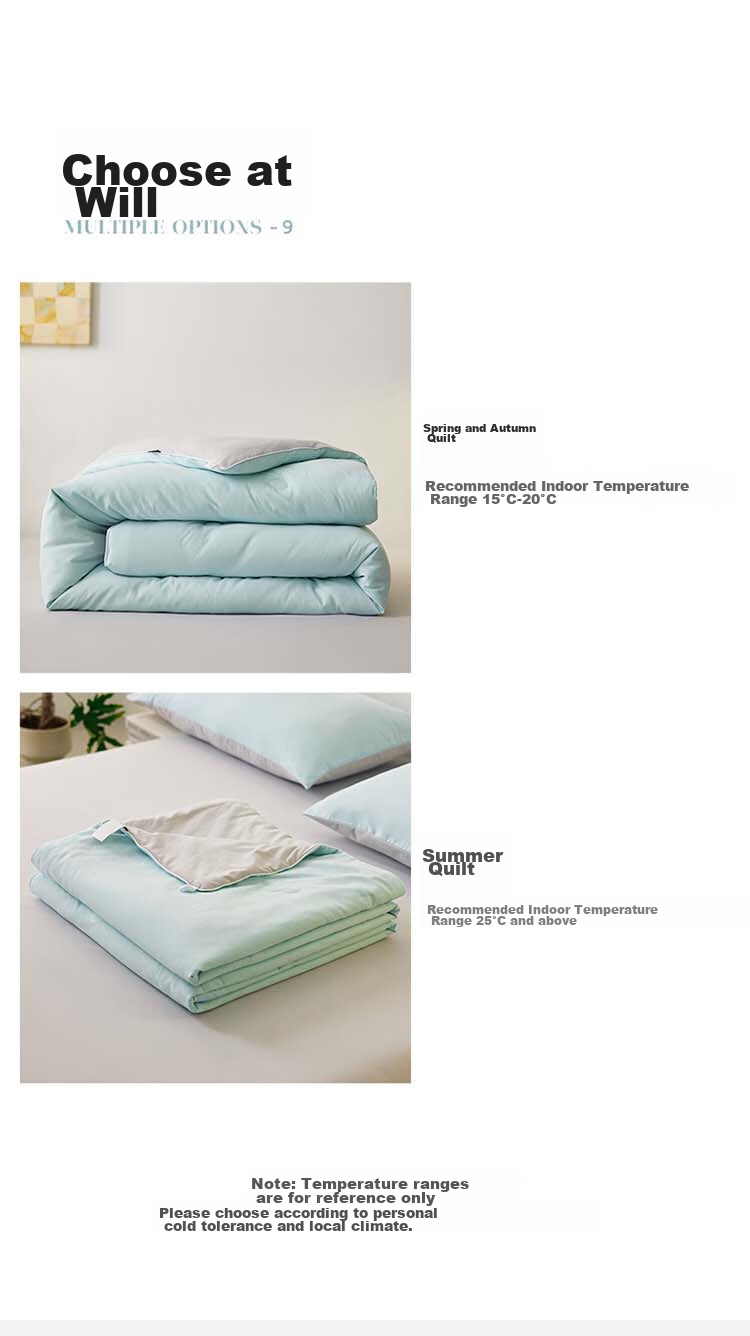 Dohia Soybean Fiber Comforter, Grade A 50% Soybean Fiber Spring And Autumn Double Bed Quilt, Approximately 4.8 Jin, 229*230cm 13
