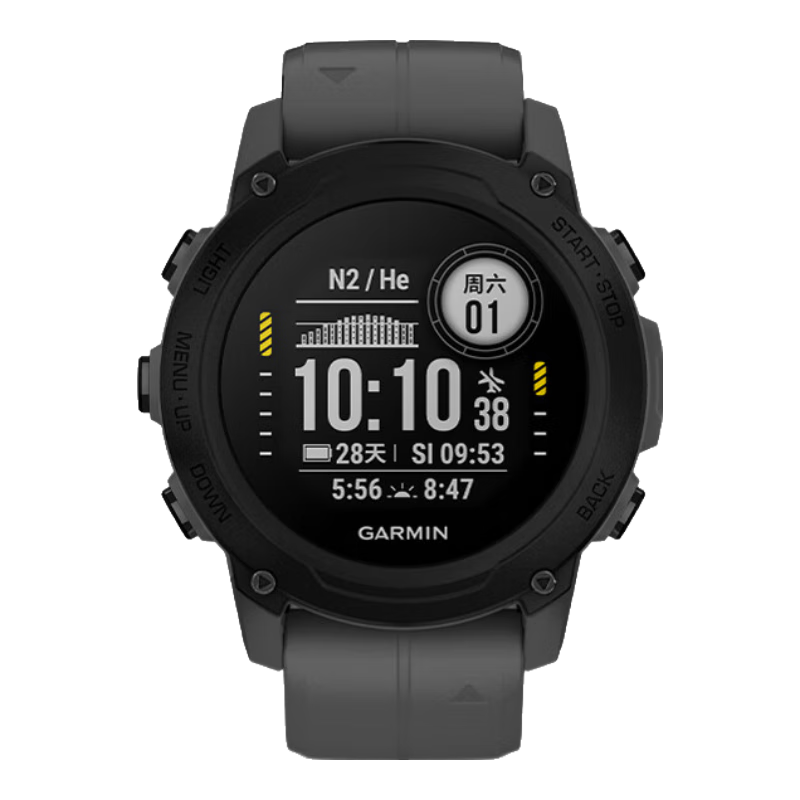 GARMIN Descent G1 Diving Watch, Underwater Optical Heart Rate GPS Sports Outdoor Multi-Functional Smartwatch, Graphite Gray