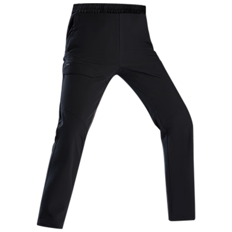 Jeep Windshield Softshell Pants Men Outdoor Sports Cold-Resistant Warm Straight-Leg Hiking Fleece-Lined Windproof Breathable Mountaineering Pants