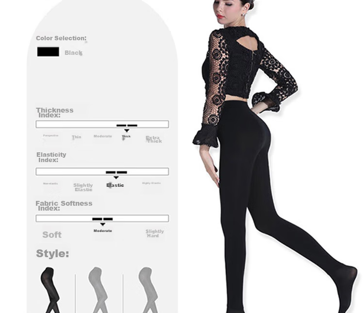 Afandi Autumn New Women's Leggings, 1500D Extra-Large Crotch, Terry Fire God Velvet, Fleece-Lined Thickened Double Warm Pants 8