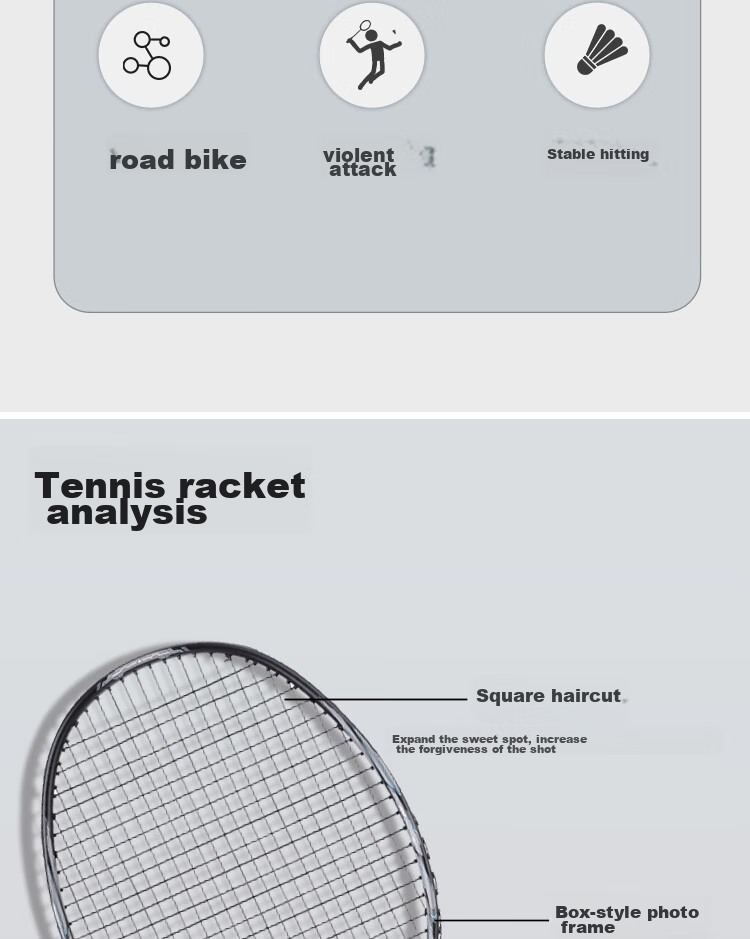 Yodiman Ultra-Light 5U Badminton Racket Single Pack 850 (Pre-Strung, 26 Lbs, 2 Shuttlecocks Included) 5