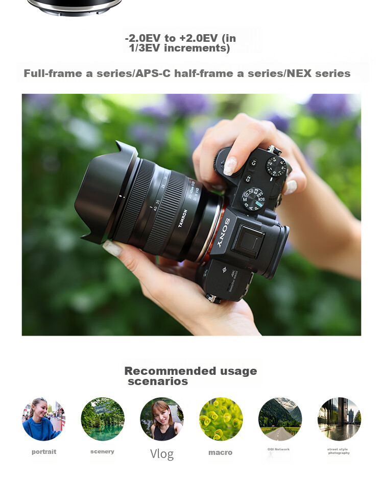 Tamron A062S 20-40mm F/2.8 Di III VXD Large Aperture Standard Zoom for Landscape And Video, Sony Full-Frame Mirrorless Lens (Sony Full-Frame E-Mount) 4