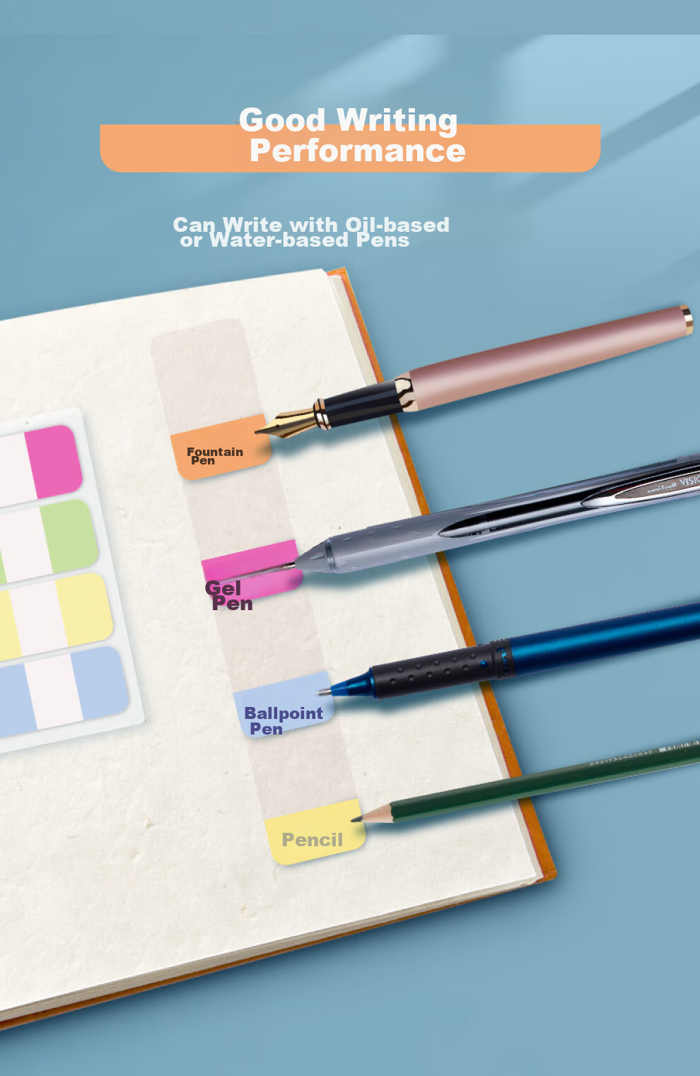 3M Sticky Notes, Memo Pads/Note Pads/Post-It Notes/Label Paper, Pull-Out Thick Labels, Office Supplies, School Stationery, Pink Set, 686-DP 5