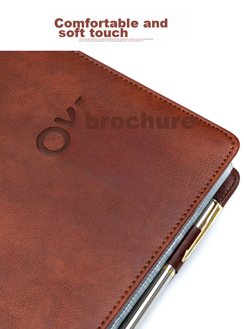 Faramon Large Capacity Business Loose-Leaf Business Card Holder, 1000 Slots, for Credit Cards And Membership Cards, Storage And Collection Album, Business Card Case for Men And Women, Brow 3