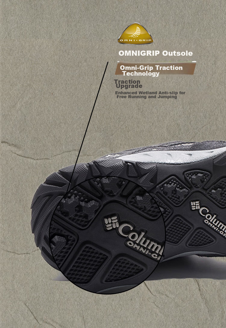 Columbia Men's Spring Summer 2026 Breathable Lightweight Cushioning Hiking Shoes YM1182 278 Size 41.5 4
