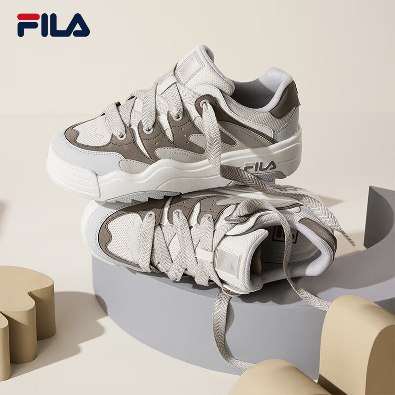 FILA Official Women's Shoes, ROSETTA Modern Sneakers, Colorful Shoes, Platform Shoes, Fashionable Casual Shoes