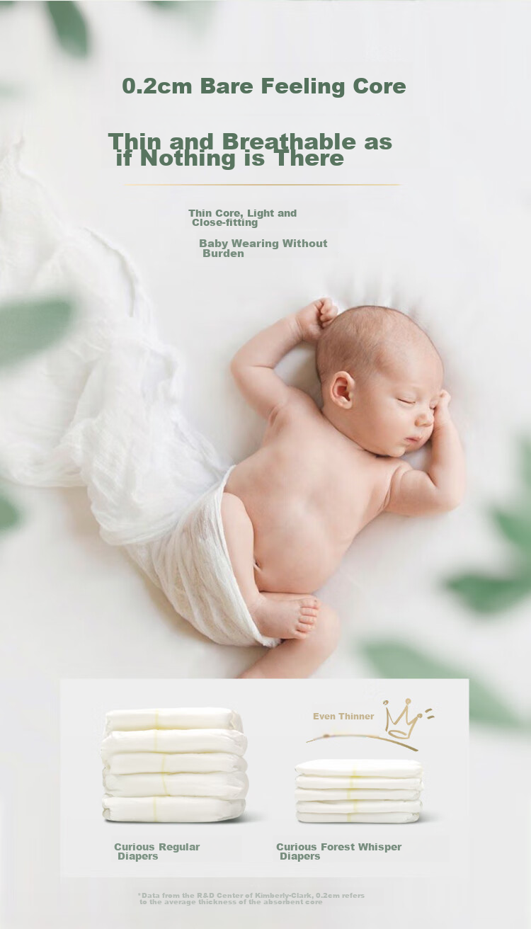 Huggies Forest Whisper Diapers L36 (9-14kg), Diaper [Tea Tree Extract] 6