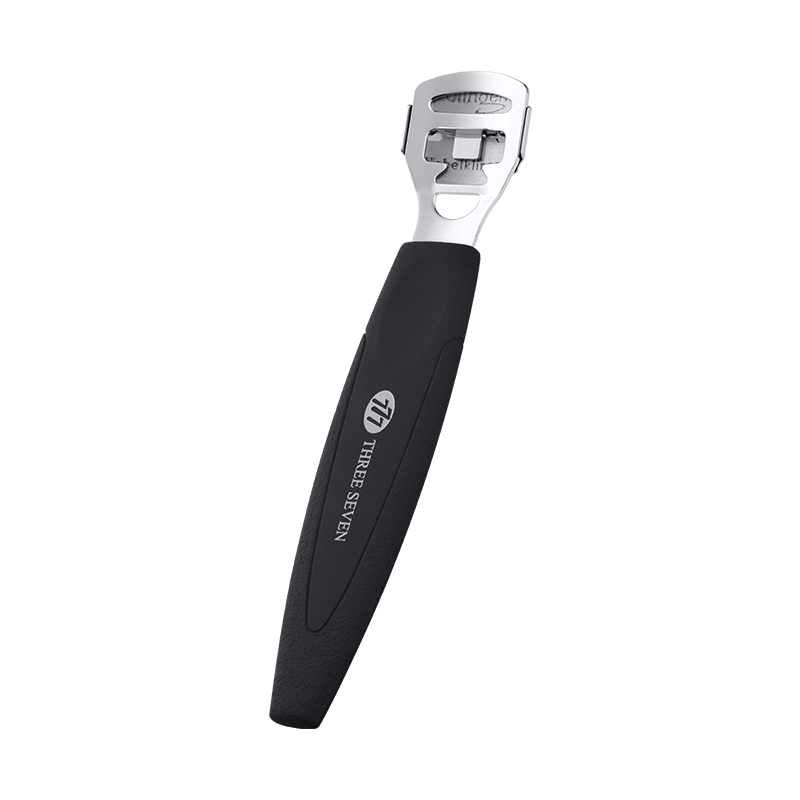 THREE SEVEN Stainless Steel Pedicure Knife Foot Scraper Callus Remover Foot Care Tool for Dead Skin Removal And Heel Scraping Single Piece 7003