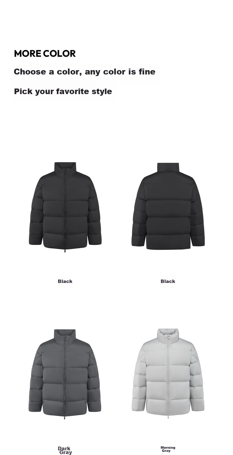 Semir Lightweight down Jacket | Men's Winter Triple-Protection Coat, 90% Down, Thick Stand-Collar Puffer Jacket 109724113102 31