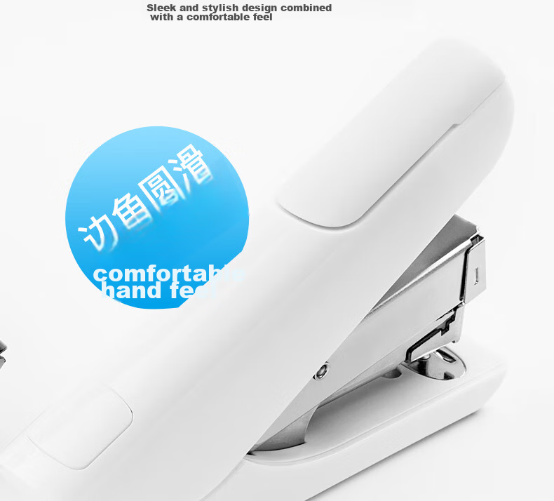 KW-Trio Low-Effort Stapler Small Size Air-Feel Student Office Stapler Thickened No.12 Staples Can Staple up to 20 Pages 7