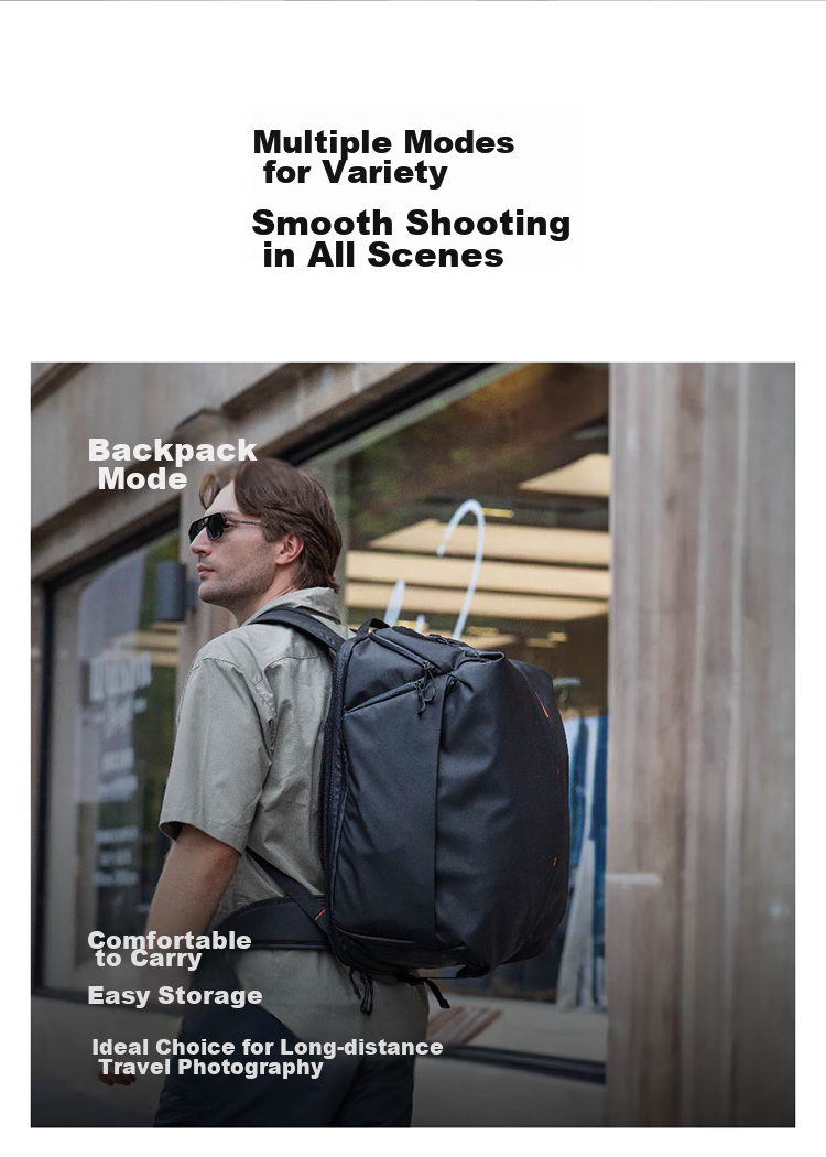 PGYTECH Shoulder Camera Bag Dandelion OneMo Trave DSLR Camera Bag Lens Stabilizer Storage Casual Travel Multifunctional 35L Large Capacity Crossbody Handheld Olive Gree 3