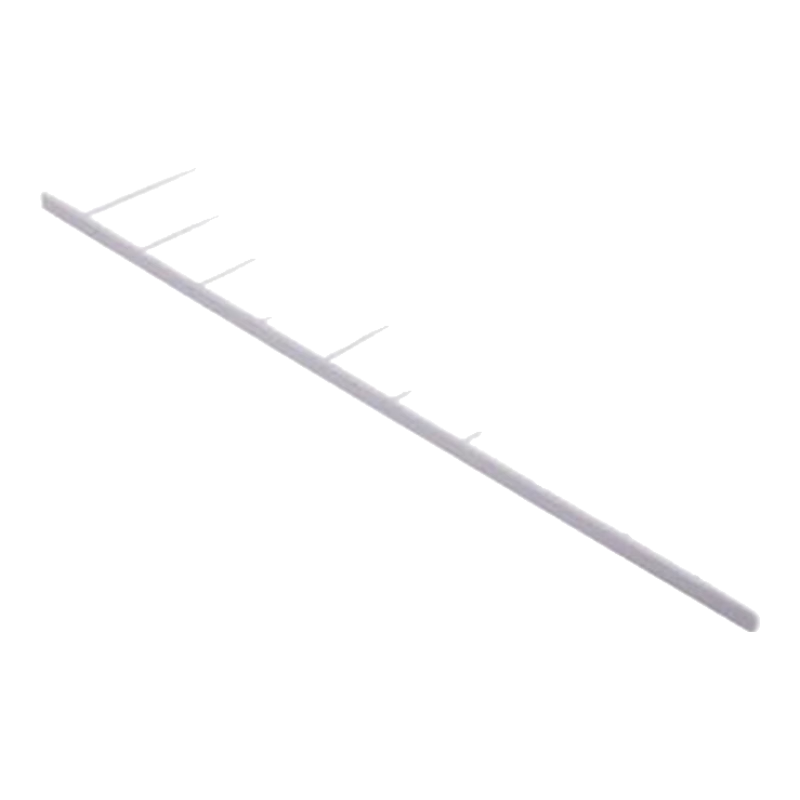 Doton 10-Tooth 1-Inch Velo Punch Binding Machine Strips Clips Press Strips for Bidding Documents Files Books Account Binding White 100pcs/Box