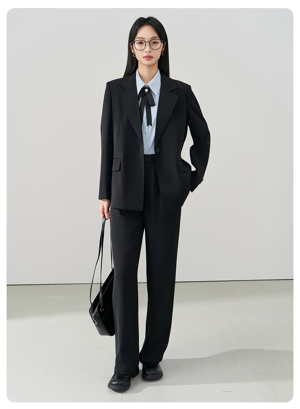 Miss Bird Women's Suit Set Professional High-End Interview Formal Workwear Blazer 8